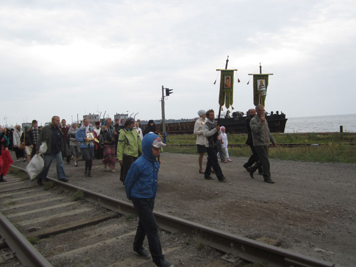 Праздник Преображения Господня в порту Байкал