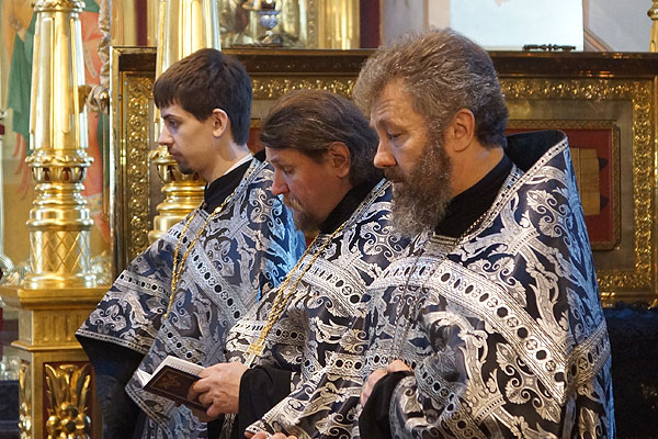 Пассия в Знаменском соборе Иркутска