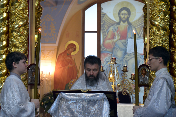 Крещенский сочельник в кафедральном соборе Богоявления г. Иркутска